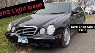 SRS Light Issue W210 E55 AMG
