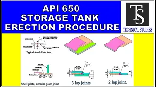 API 650 STORAGE TANK  ERECTION PROCEDURE, ROOF PLATE, DOME ROOF, ROOF STRUCTURE, FLOATING ROOF.