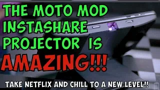 Moto Mod Instashare Projector in 2019!