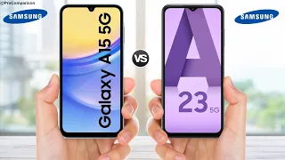 Samsung Galaxy A15 5g vs Samsung Galaxy A23 5g || Price || Specs Comparison