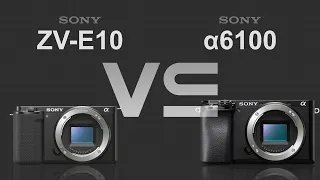 Sony ZV-E10 vs Sony alpha a6100