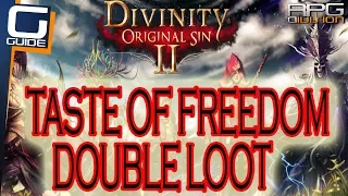 DIVINITY ORIGINAL SIN 2 - Taste of Freedom DOUBLE LOOT Quest Walkthrough