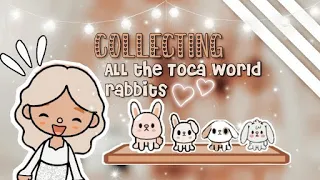 Collecting all the bunnies in Toca world!