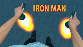 How to become IRON MAN in VR | 'Sport Mode' Oculus Quest Gameplay