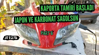 YAMAHA YZF R125 YENİLEME 8.BÖLÜM (R125 BODY REPAIR)