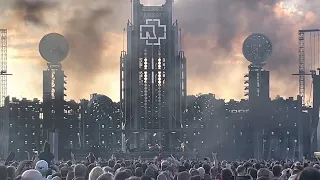 Rammstein “Intro”, “Armee der Tristen” & “Zick Zack” Live @ Stuttgart, Cannstatter Wasen, 10.06.2022