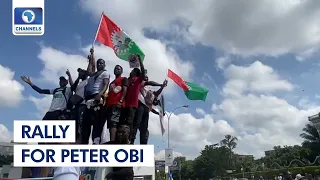 Thousands March For Peter Obi In Abuja