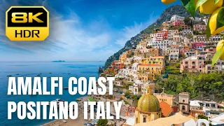 🇮🇹 Positano Italy 🇮🇹 Amalfi Coast - 8K HDR Walking Tour (120 min)