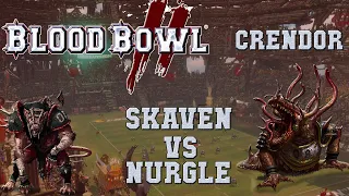 Blood Bowl 2 - Skaven (the Sage) vs Nurgle (Quack of Dawn) - Crendor G11