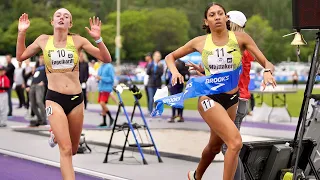 Tight Finish in Best Ever High School Girls Mile at 2022 Brooks PR Invite