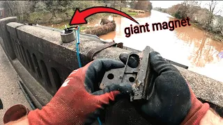 Nonstop Finds With A Giant Magnet! Cleaning Louisiana One Bridge At A Time