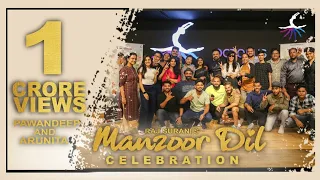 Manzoor Dil 10 million celebration Pawandeep Rajan/Arunita Kanjilal/Raj Surani/Octopus Entertainment