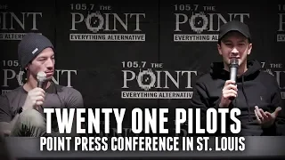 Twenty One Pilots on adding members, strange fears - Point Press Conference