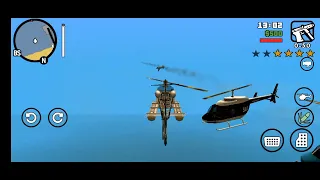 rampage with a attack helicopter in gta sa.