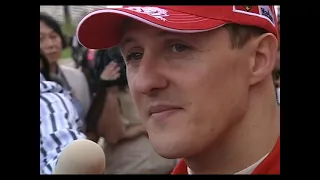 Michael Schumacher after Race in Bahrain 2006