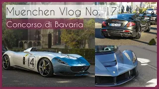 München Vlog 17 | Concorso di Bavaria und viieles mehr| Monza SP1-Chiron Pur Sport-SLR Stirling Moss