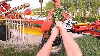 [GoPro] Cabview | Fendt 828 Vario & Pöttinger TOP 1252 C | Schwaden 1. Schnitt