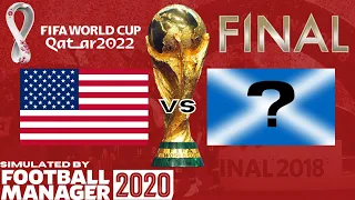 Weirdest 2022 FIFA WORLD CUP FINAL in FM20!? l Football Manager 2020 Simulates Qatar FWC