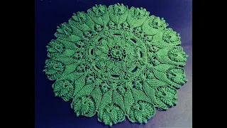 crochet home rug #37/how to crochet mandala/tapete de mandala de crochê/かぎ針編みの曼荼羅の敷物