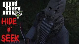 GTA 5 Online Funny Moments | Extremely Scary Hide N' Seek Maze Run