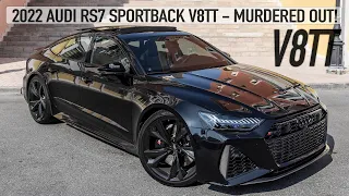 SEXIEST CAR EVER MADE? 2022 AUDI RS7 SPORTBACK V8TT - NO OPF FILTER! LOVELY SOUNDS & LOCATIONS