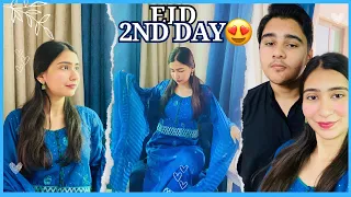 Eid special vlog part 2 | Eidi per sab ke larai ho gaye | Khala ka ghar grand dawat | Eid day 2✨