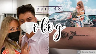 vlog part. 48 | nové tetování & po 2 měsících spolu!