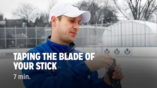 Taping the Blade of Your Stick