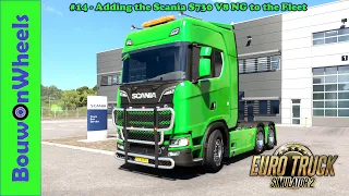 Euro Truck Simulator 2 || Gameplay | #14  Adding the Scania S730 V8 NG to the Fleet