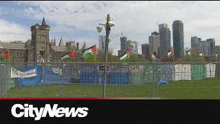 Protesters at UofT encampment accuse police of surveillance