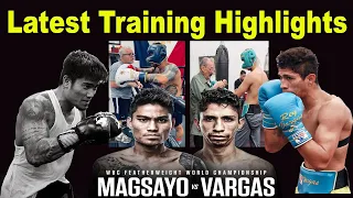 Training Highlights: Mark Magnifico Magsayo vs Rey Vargas | Magsayo vs Vargas WBC Featherweight