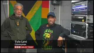 TV news report on Reggae sound systems in Cardiff, Wales, UK : from 1970's to present - 30 Sept 2022