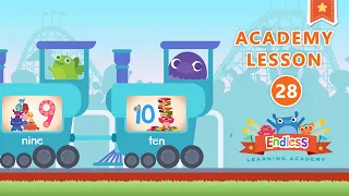 Endless Learning Academy - Lesson 28 - SIX, SEVEN, EIGHT, NINE, TEN | Originator Games
