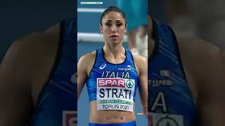 Womens Long Jump Final Torun 2021 👍  Laura Strati #shorts