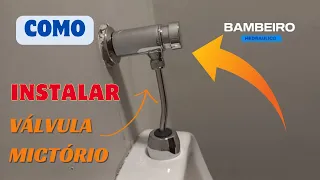 como Instalar facilmente válvula mictório