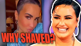 Demi Lovato EXPLAINS Decision to Shave Head!