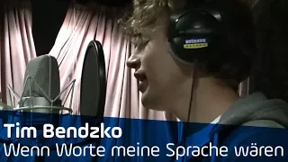 Tim Bendzko - Wenn Worte meine Sprache wären Unplugged @ ANTENNE BAYERN