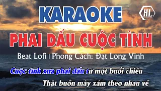 [KARAOKE] PHAI DẤU CUỘC TÌNH [ BEAT  Lofi Ver. ] TONE NAM