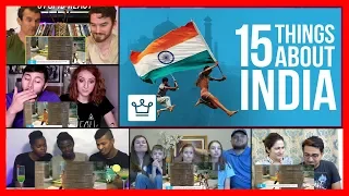 15 Things You Didn't Know About India REACTIONS MASHUP