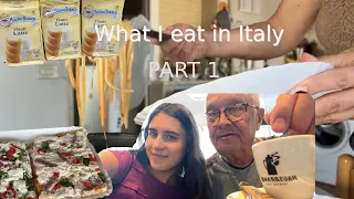 What I eat at my NONNO's house in ITALY ( PART 1 )