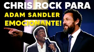 Chris Rock EMOCIONA Adam Sandler no Prêmio Mark Twain Prize (ONTEM)