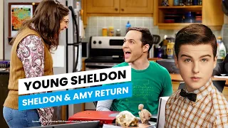 Young Sheldon Season 7 Finale | Big Bang Theory Reunion with Amy and Sheldon!