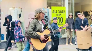 INCREDIBLE PERFORMANCE BY THIS AMAZING WOMAN IN GRAFTON STREET / ALLIE SHERLOCK