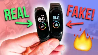 REAL vs FAKE Mi Band 4 Full Comparison!