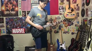 “ The More You Live, The More You Love” by The Flock of Seagulls” on a 1987 Charvel electric guitar.
