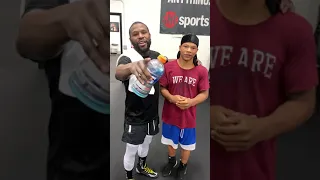 FLOYD MAYWEATHER SIGNS THE NEXT GERVONTA "TANK" DAVIS | CURMEL MOTON | 14 YEAR OLD BOXING PHENOM