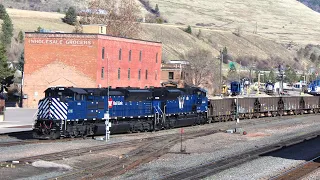 Railfanning the MRL in Western Montana - Spring 2021