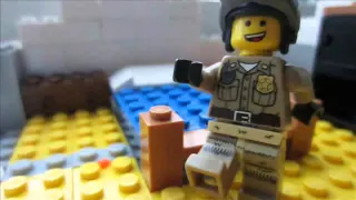 the lego movie Emmet's good morning clip