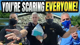 Postmaster Calls Police To VIOLATE Journalist's Rights, Gets EDUCATED Instead! 1st Amendment Audit