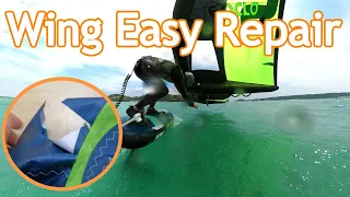 [English subtitles]  Wing Repair! It's so easy and fast repair method